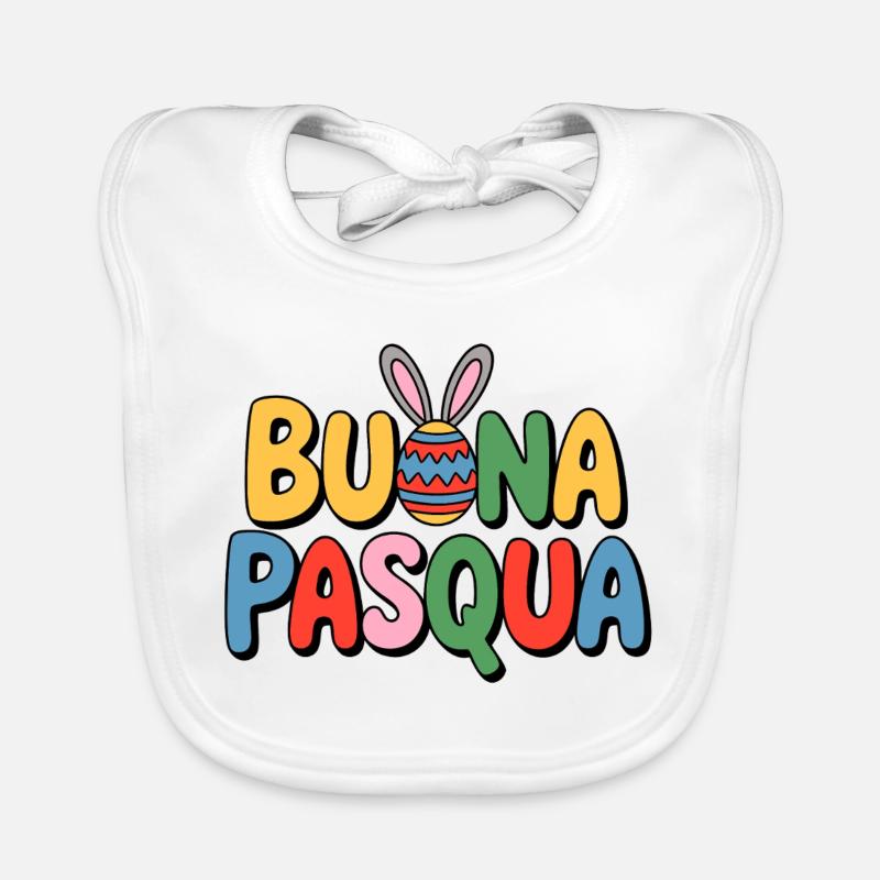 Buna Pasqua Bunny Bavoir bio Bébé