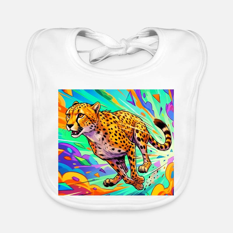 guépard Bavoir bio Bébé