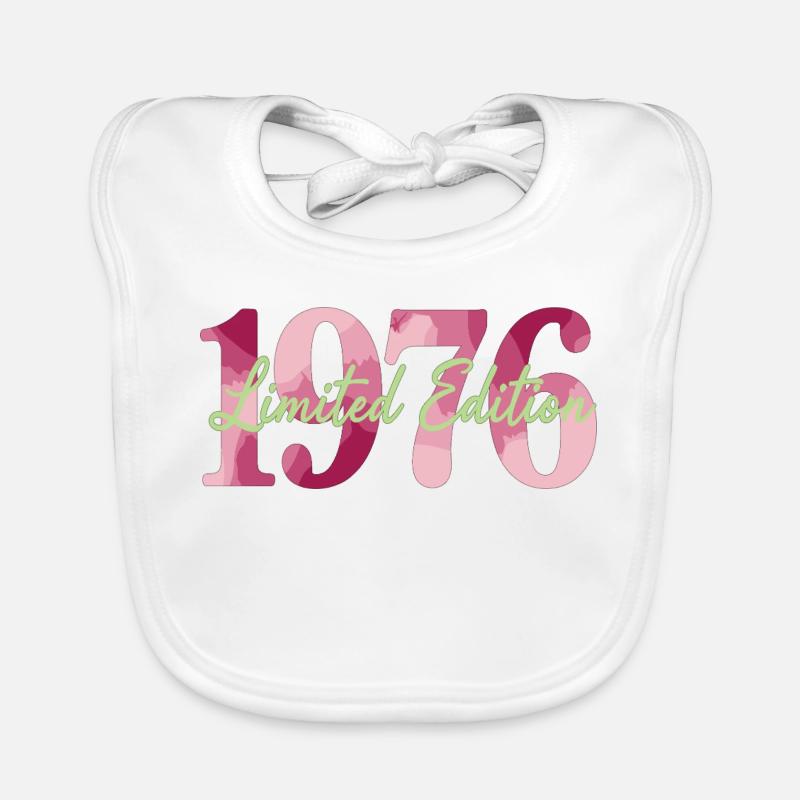 Édition limitée 1976 anniversaire vintage Bavoir bio Bébé