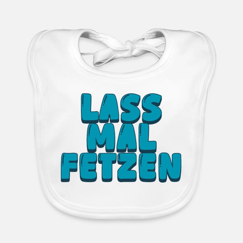 3. lass mal fetzen Baby Bio-Lätzchen