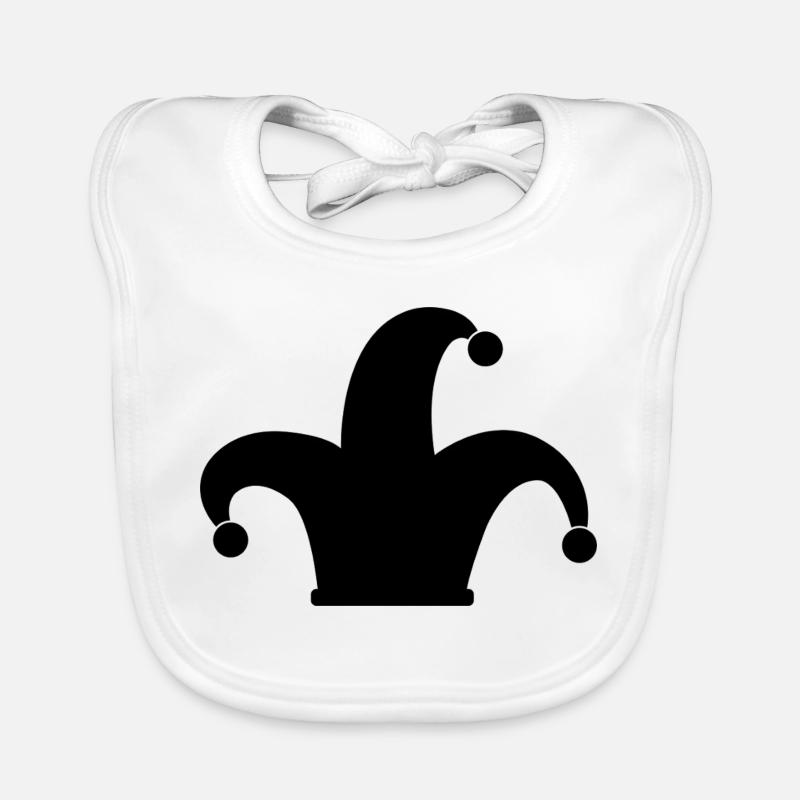 Chapeau de clown Bavoir bio Bébé