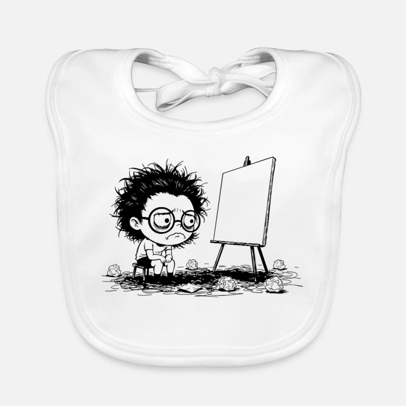 Künstler Creative Blocking Empty Canvas Manga Baby Bio-Lätzchen