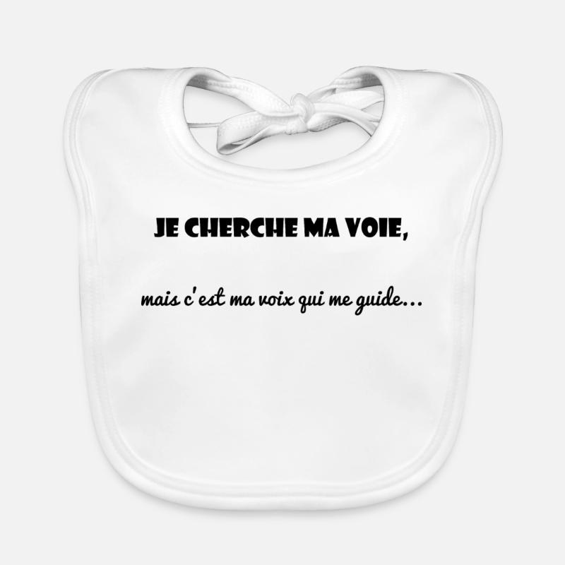 CITATION. MESSAGE. HUMOUR. CITATIONS DRÔLES Bavoir bio Bébé