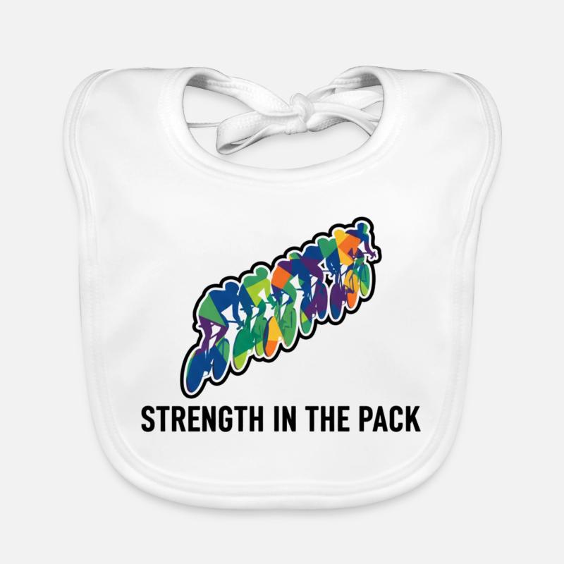 Pack-Power-Cycling Baby Bio-Lätzchen