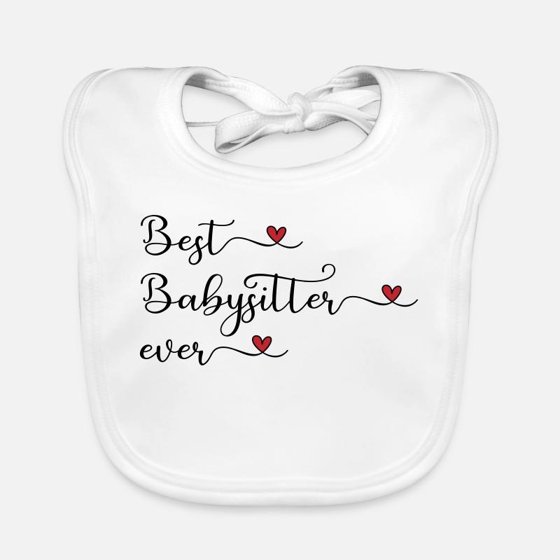Bester Babysitter Baby Bio-Lätzchen