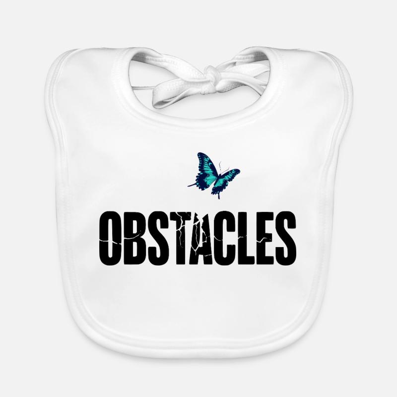 OBSTACLES – Breaking Obstacles Organic Baby Bibs