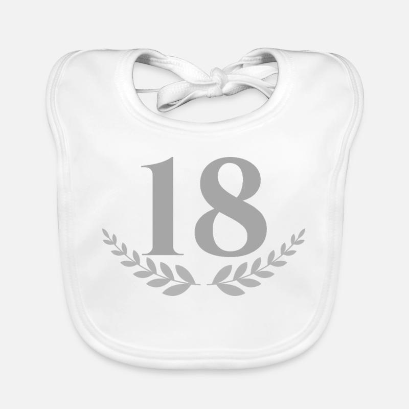 18 Organic Baby Bibs