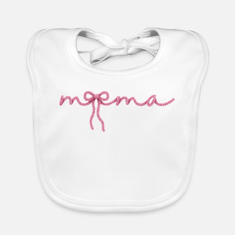 Mama Schleife Baby Bio-Lätzchen