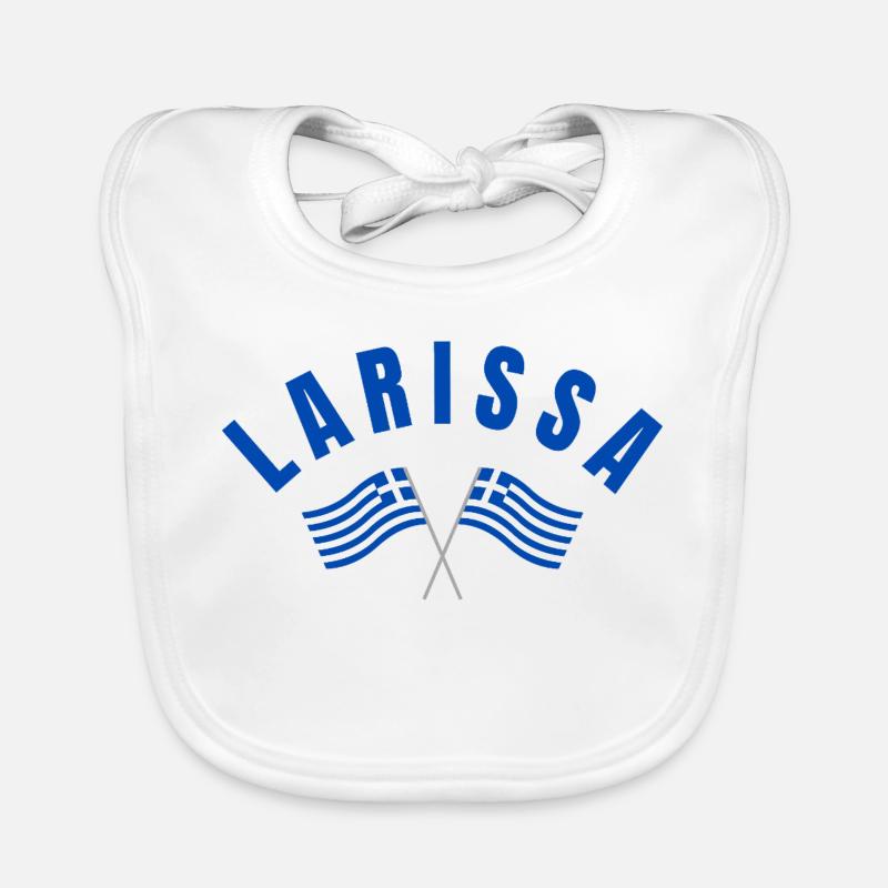 Drapeaux grecs de Larissa Bavoir bio Bébé