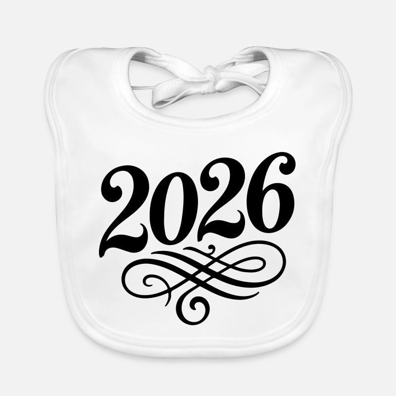 Année 2026 Bavoir bio Bébé