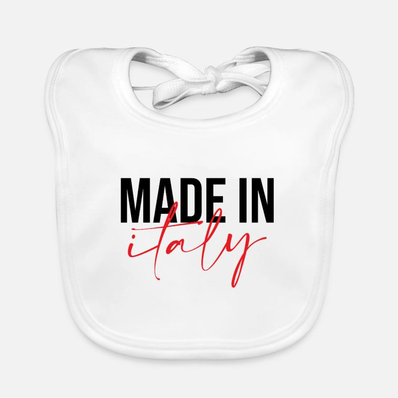 Made in Italy Bavoir bio Bébé