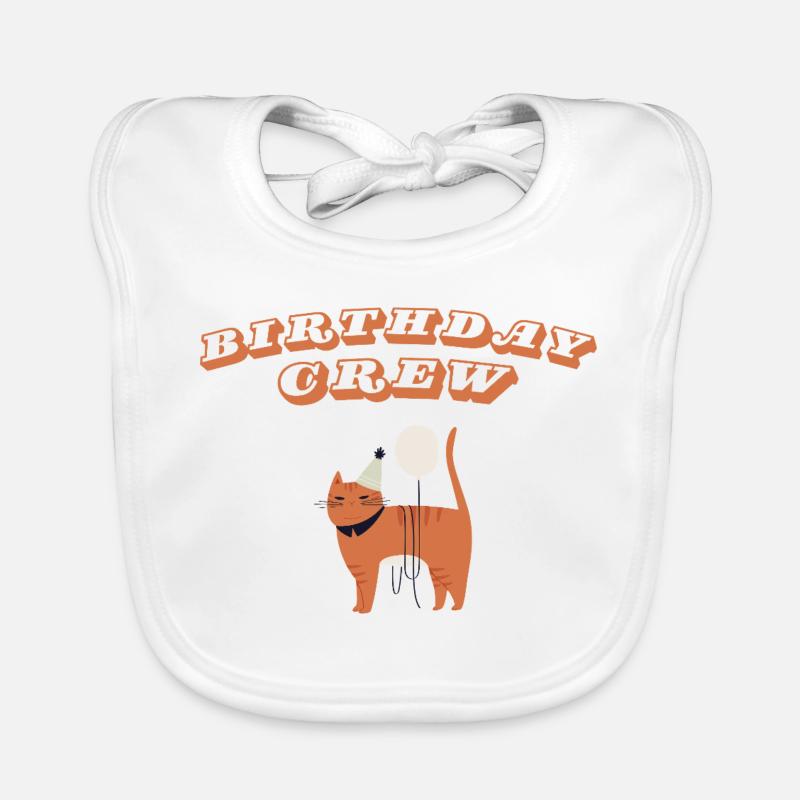 Équipe d’anniversaire Bavoir bio Bébé