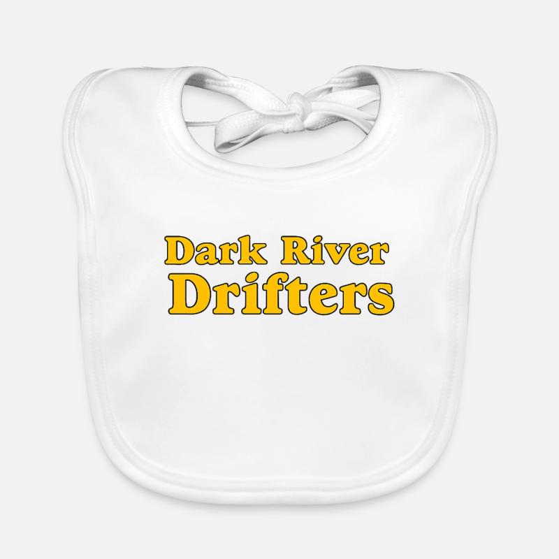 Dunkle Flussdrifter Baby Bio-Lätzchen