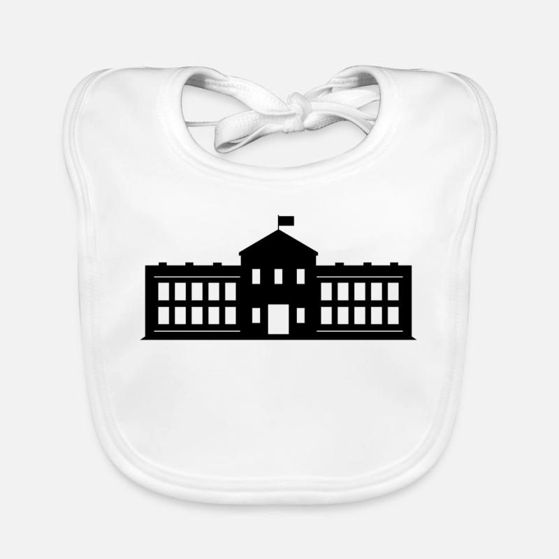 Maison Blanche Bavoir bio Bébé