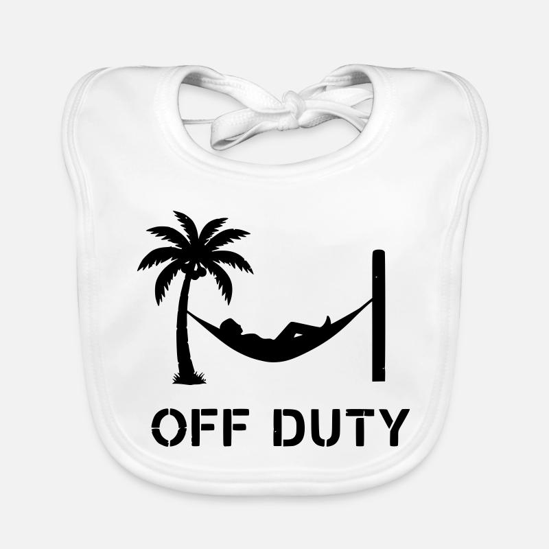 Hängematte Off Duty Feierabend Baby Bio-Lätzchen