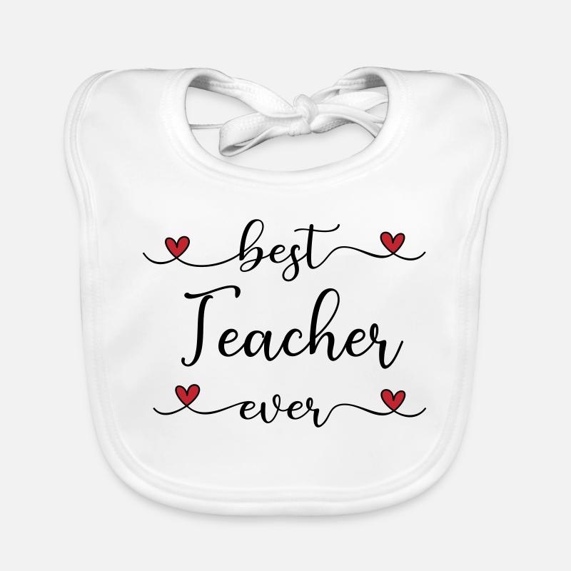 Bester Lehrer Baby Bio-Lätzchen