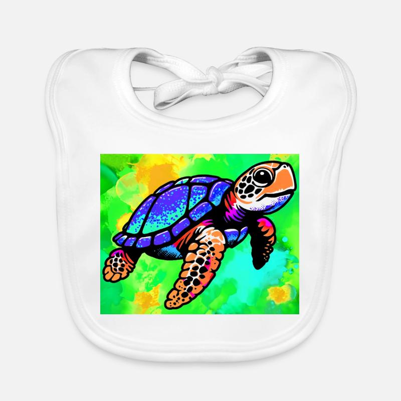 turtle Organic Baby Bibs