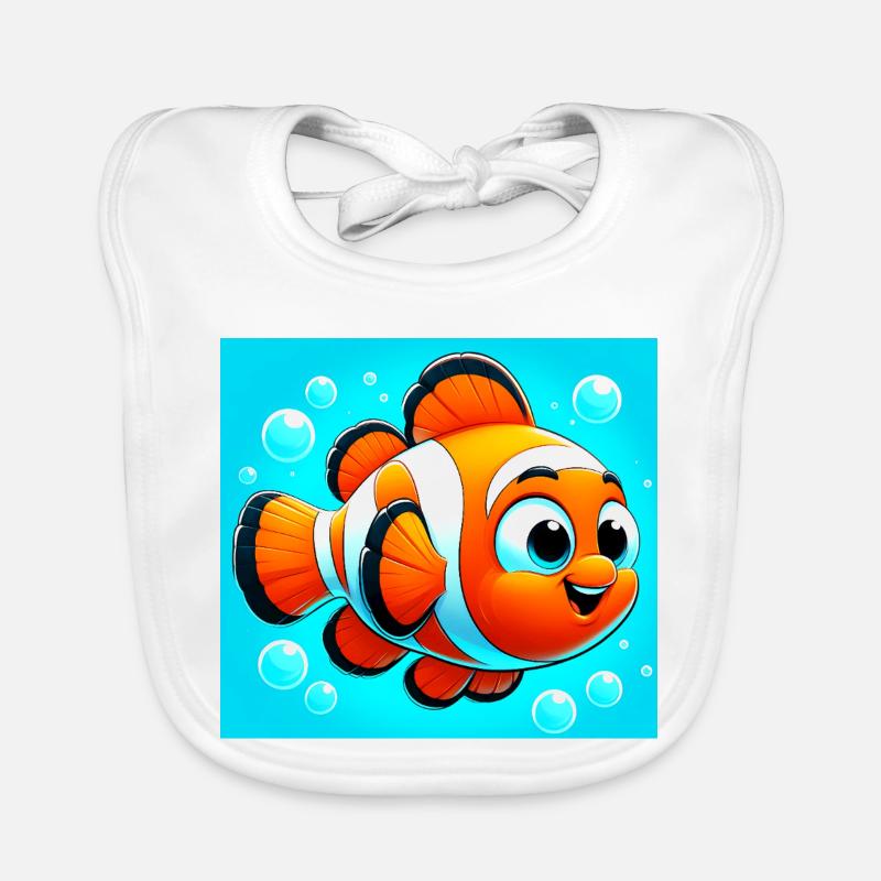Clownfisch Baby Bio-Lätzchen