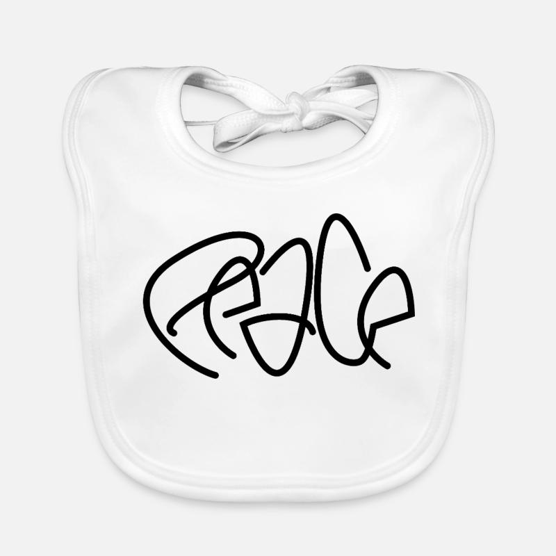 Peace Organic Baby Bibs