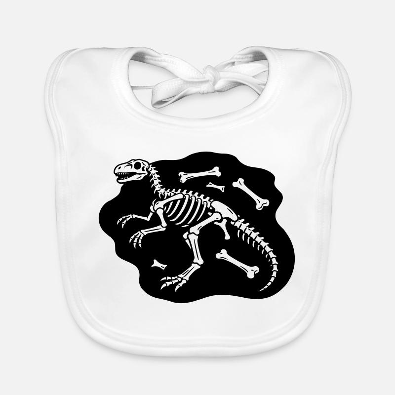 Os de dinosaure Bavoir bio Bébé