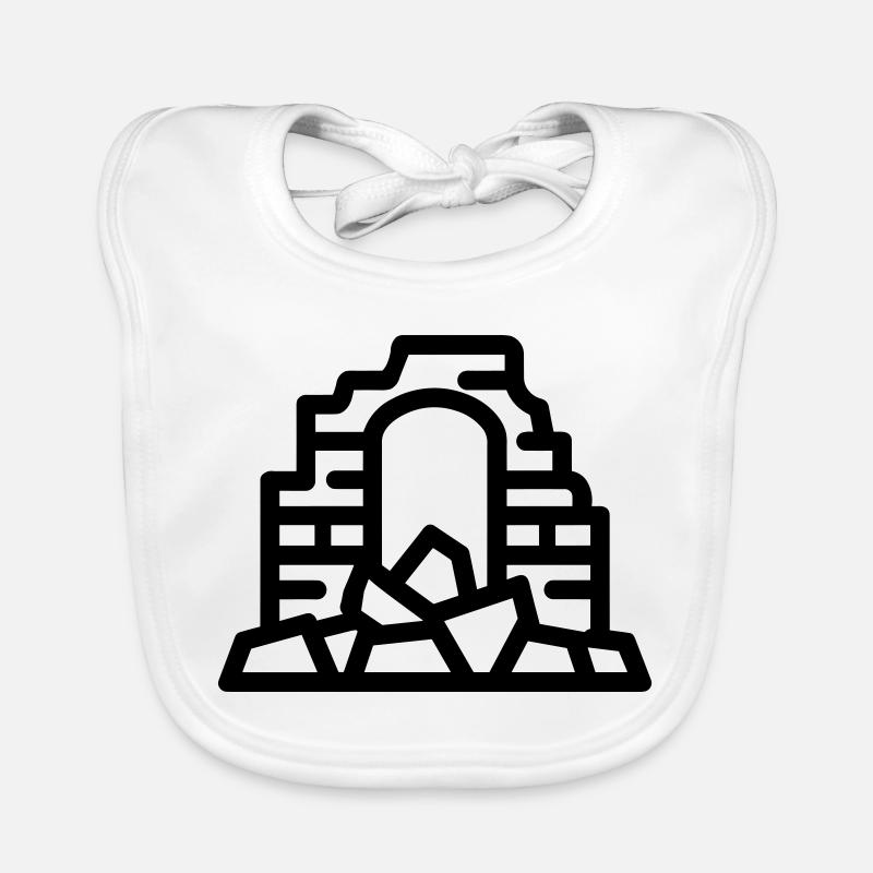 ruins Organic Baby Bibs