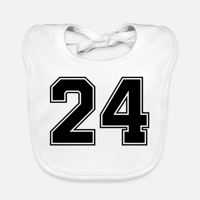 24 Organic Baby Bibs