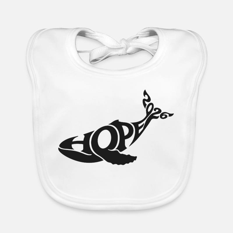 HOPE der Wal Baby Bio-Lätzchen