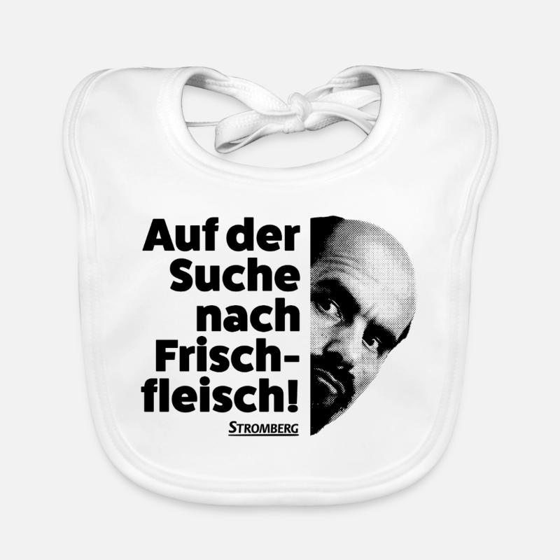 Stromberg Spruch Auf Der Suche Nach Frischfleisch Baby Bio-Lätzchen
