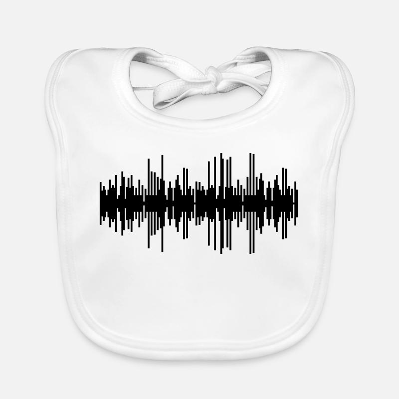 Audio track Organic Baby Bibs