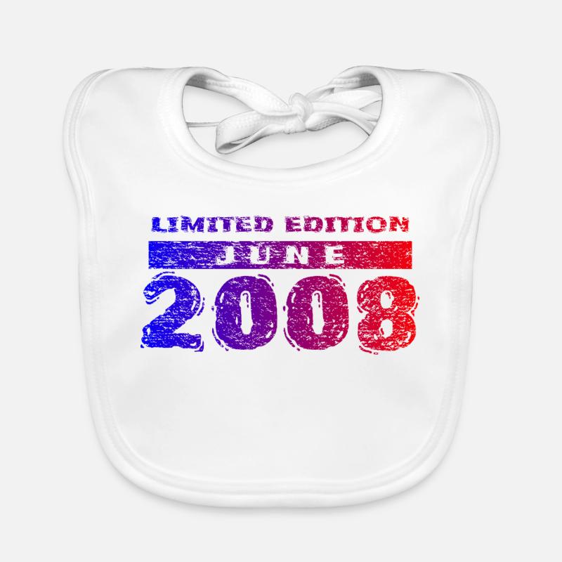18e anniversaire Édition Limitée 06/2008 Bavoir bio Bébé