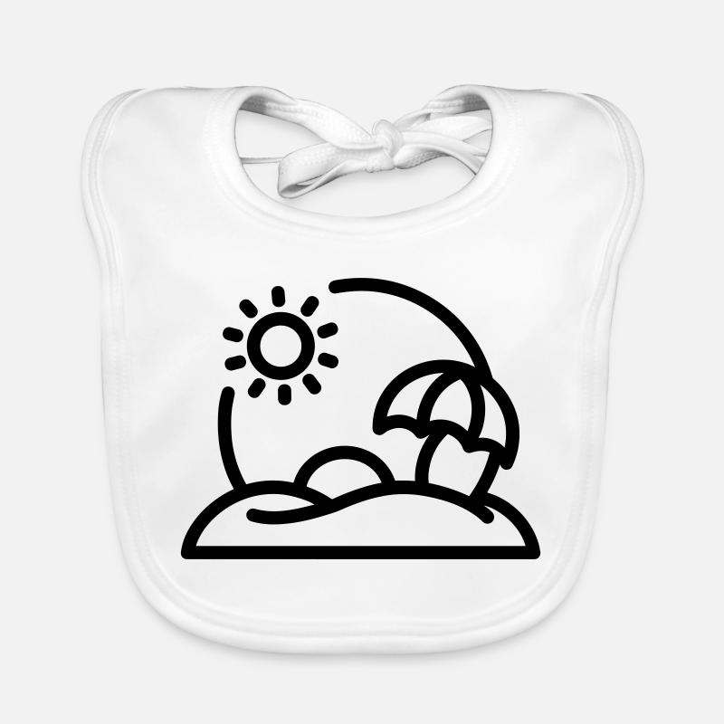 vacances Bavoir bio Bébé