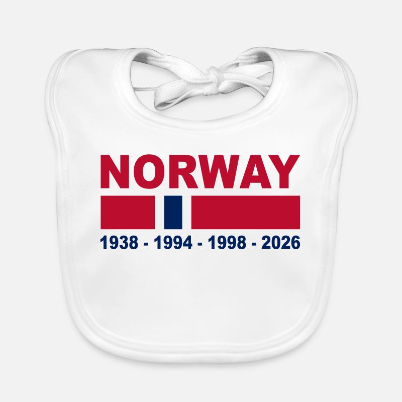 supporter norvégien Bavoir bio Bébé