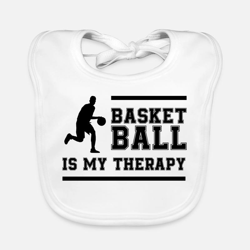 Thérapie par le basket Bavoir bio Bébé