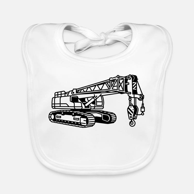 Crane Machine Organic Baby Bibs