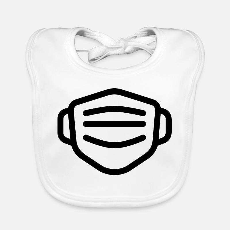 Maske Baby Bio-Lätzchen