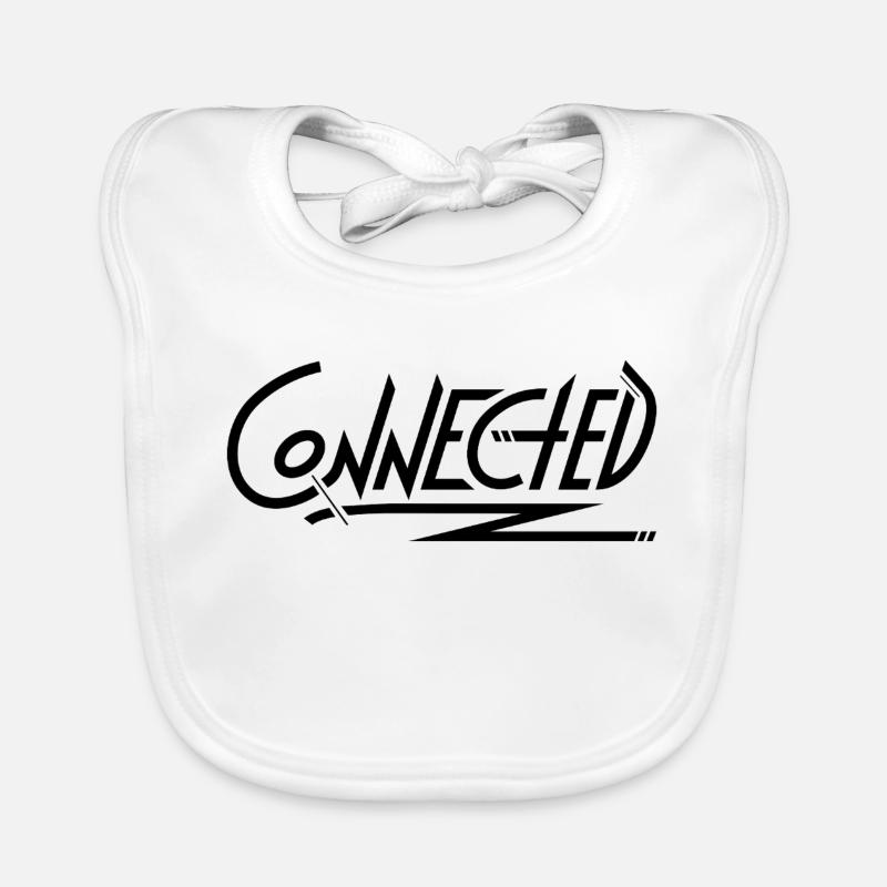 Connected_black_simple Baby Bio-Lätzchen