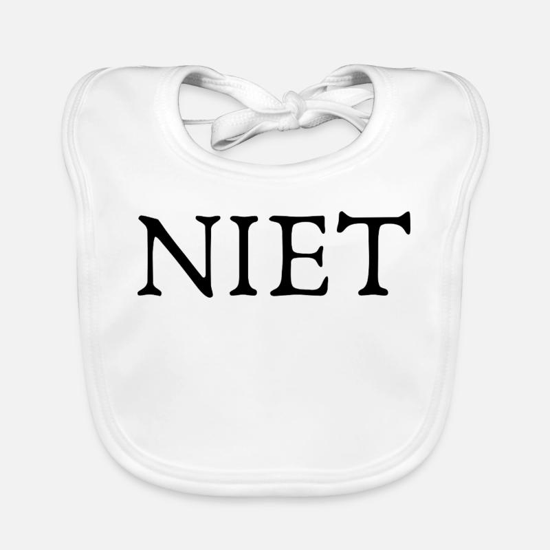 NIET | Russisches Statement Baby Bio-Lätzchen