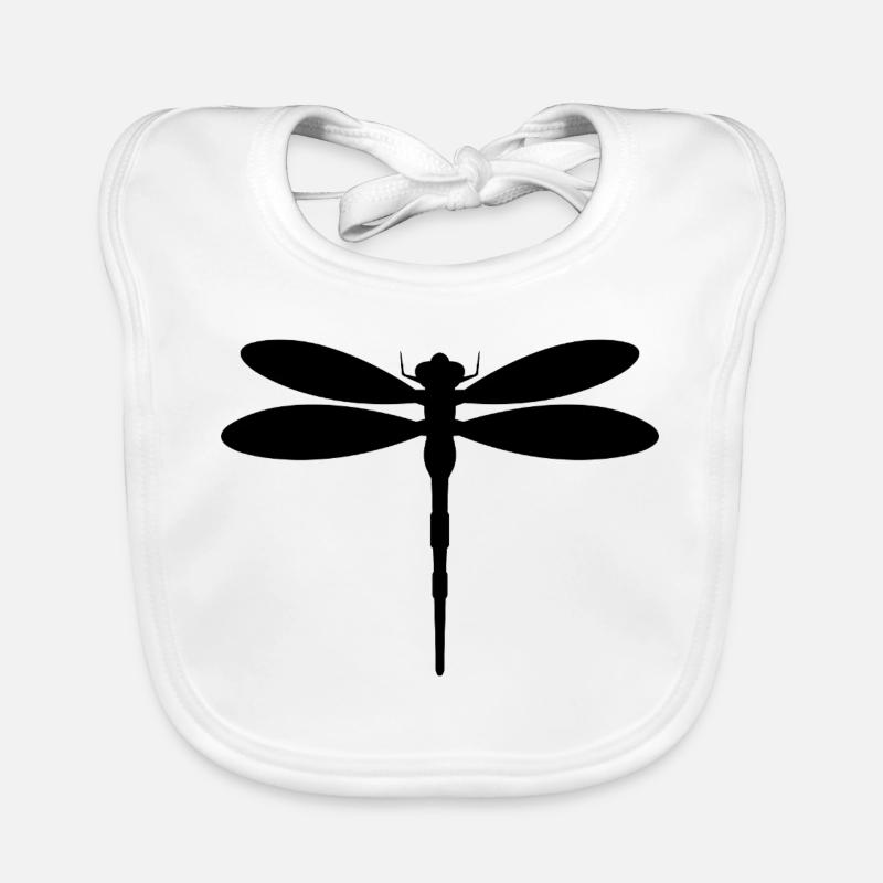 Libellule Bavoir bio Bébé