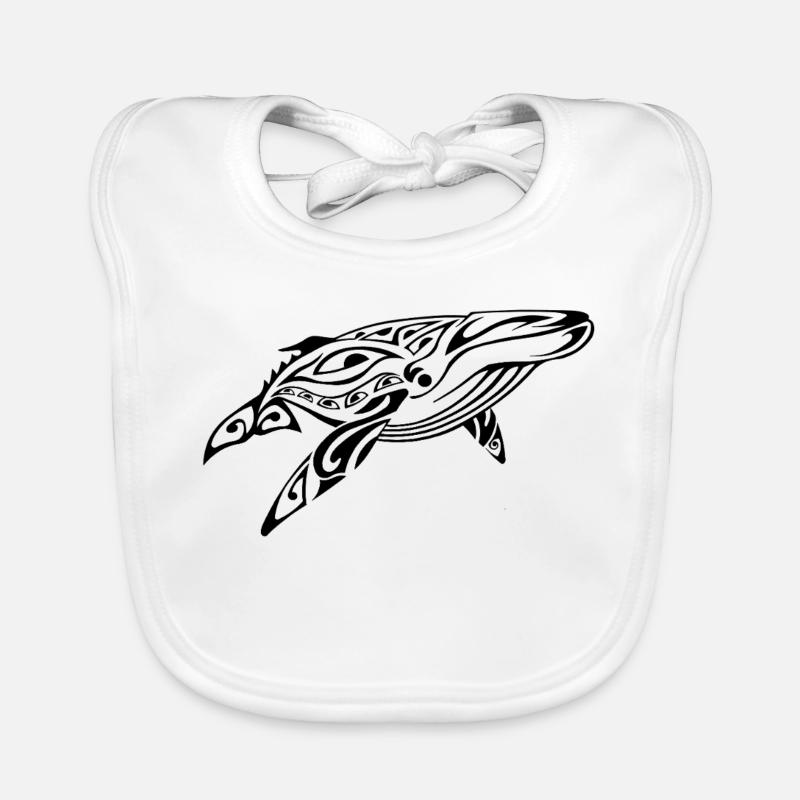 Baleine_1 Organic Baby Bibs