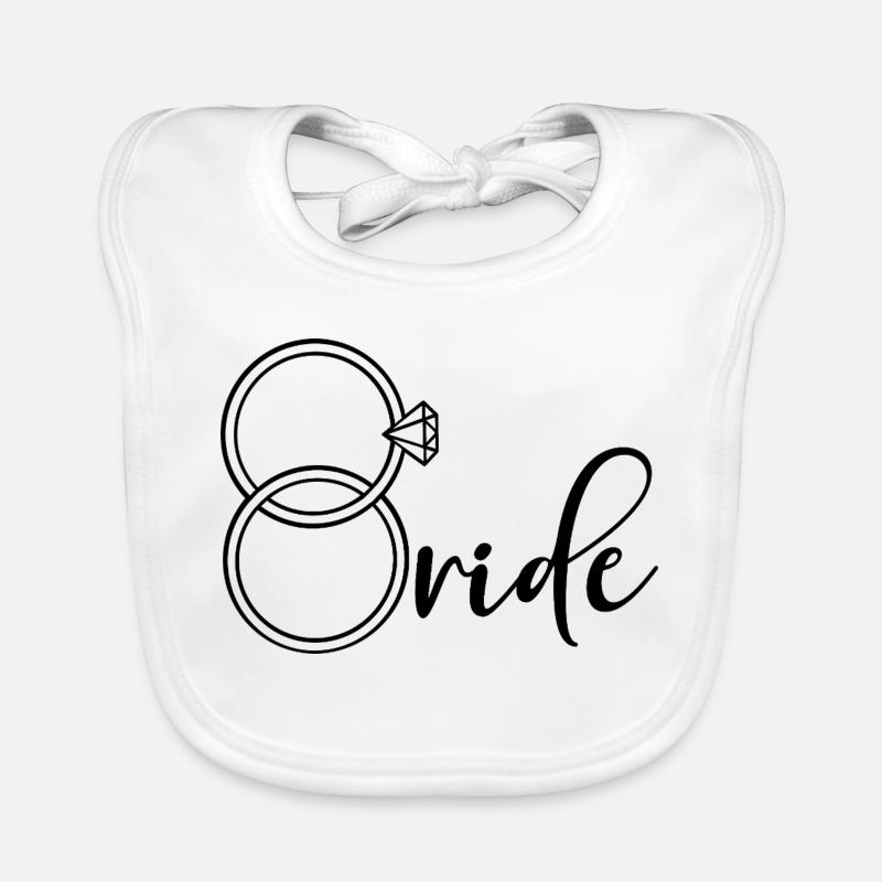 Bague de fiançailles mariée Bavoir bio Bébé