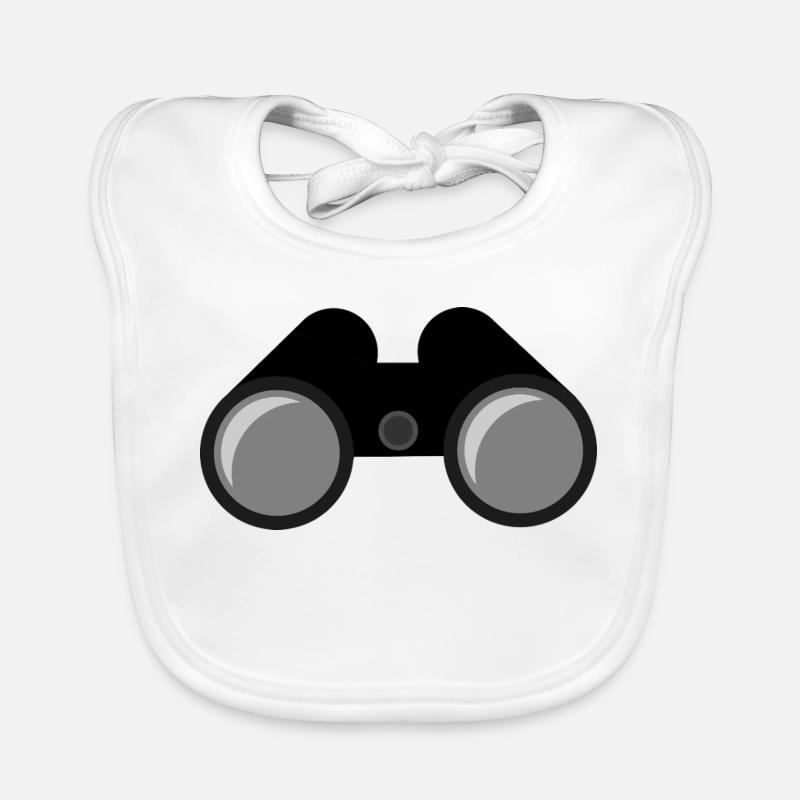 Binoculars Organic Baby Bibs