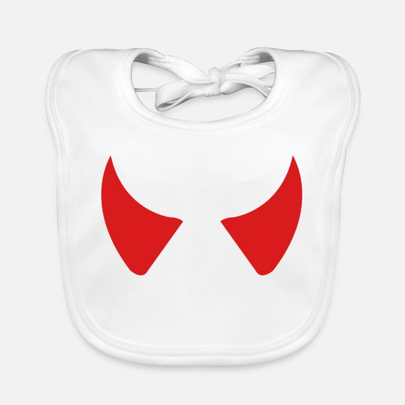 Devil Horns Organic Baby Bibs