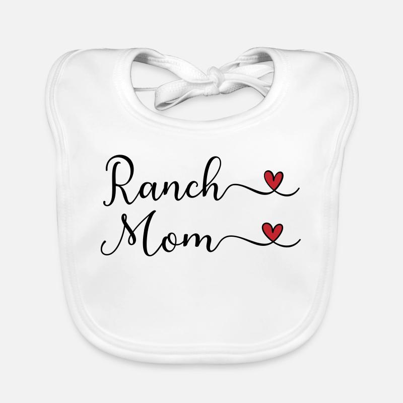 Maman de ranch Bavoir bio Bébé