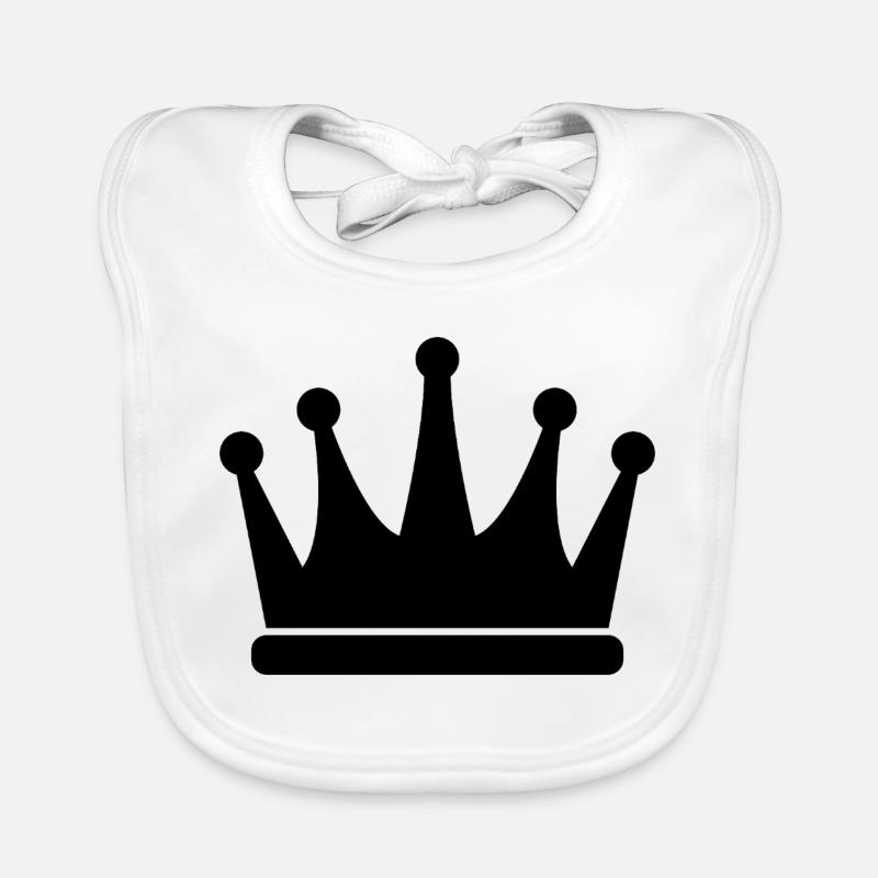 Couronne Bavoir bio Bébé