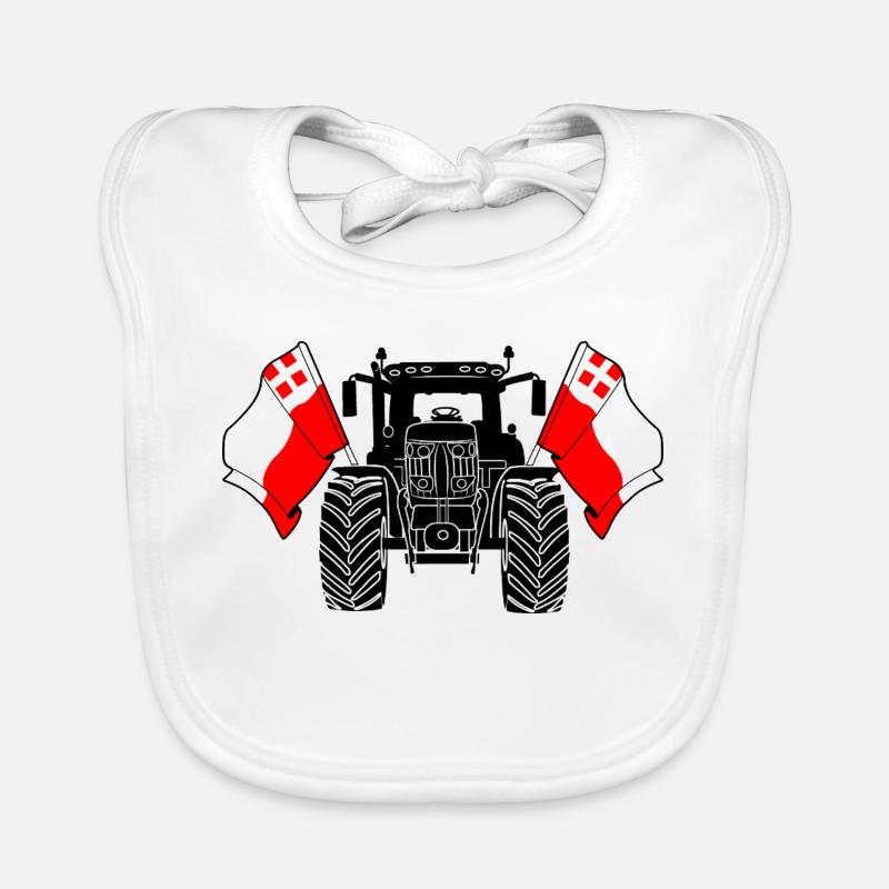 Utrecht_Tractor_Pride Baby Bio-Lätzchen
