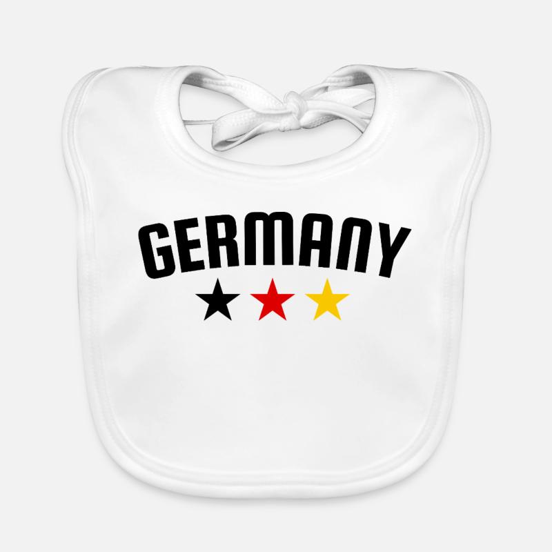 Deutschland 3 Sterne Design EN Baby Bio-Lätzchen