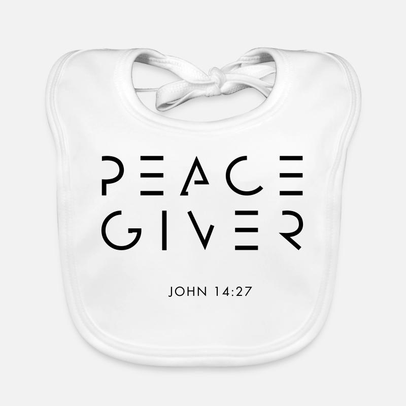 PEACEGIVER Baby Bio-Lätzchen