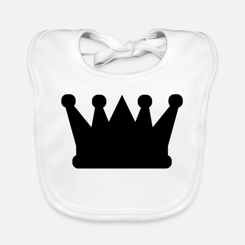 Couronne Bavoir bio Bébé