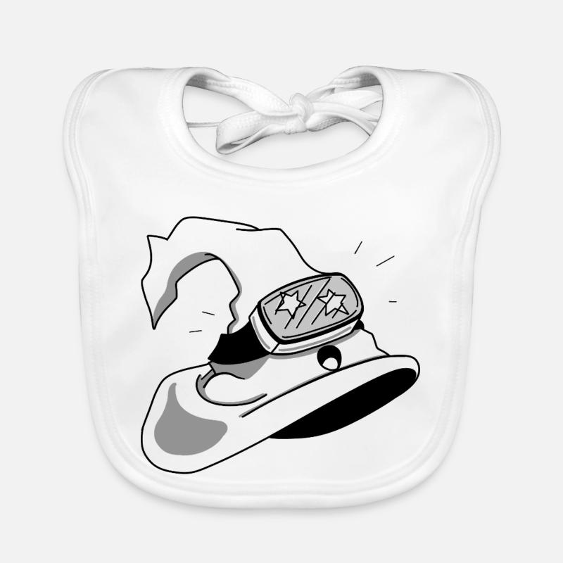 Future Hat - Baby Bio-Lätzchen - Weiß