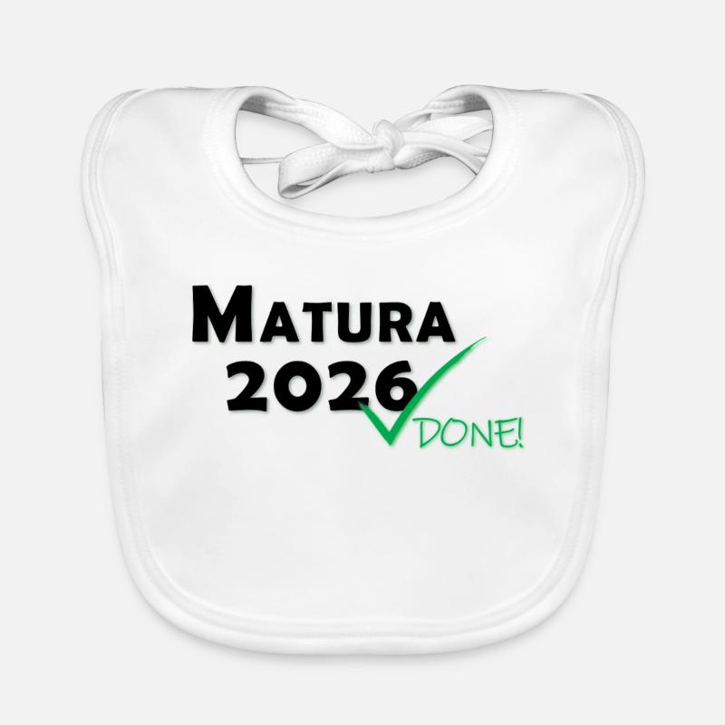 Matura 2026 Done Baby Bio-Lätzchen